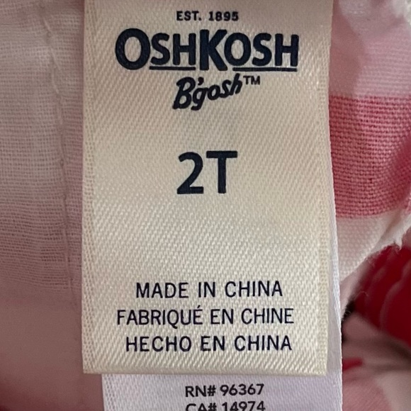 •OSH KOSH• Set of Two - Shortall & Skirtall - Size 2T - Picture 2 of 13